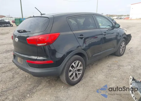 2014 Kia Sportage Lx из США, поврежденный, VIN KNDPBCAC4E7549380